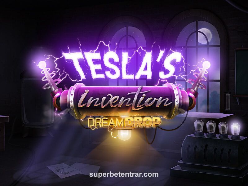 Imagem do jogo Tesla’s Invention Dream Drop no SuperBet